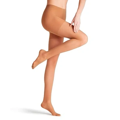 Image of FALKE Women&#039;s Energize 30 DEN W TI Sheer With Compression 1 Pair Tights, Skin colour (Powder 4069), M