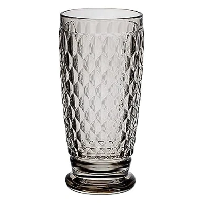 Image of Villeroy &amp; Boch Boston Tumbler Set of 4 6.25 Inches Gray