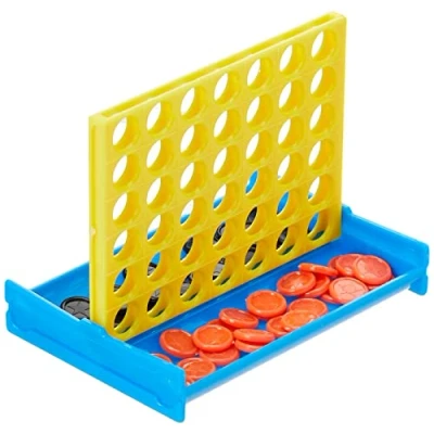 Image of Mini Four in a Row Game Price for One. Size 8 x 6cm