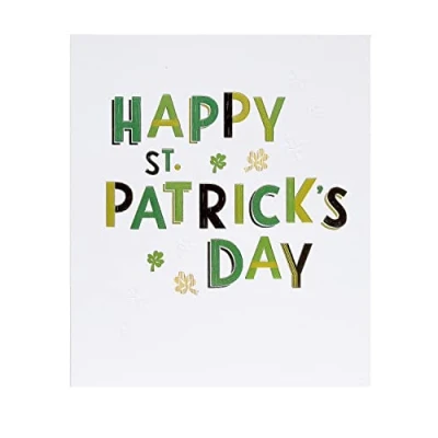 Image of Happy St Patrick&#039;s Day Love &amp; Laughter Greeting Card Quality Greetings Cards