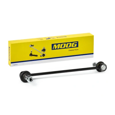 Image of 51898527, 51935875, 52042281 Anti roll bar link MOOG FI LS 8086 Front Axle Left, Right 297mm M10X1.25 FIAT: Doblo II Estate