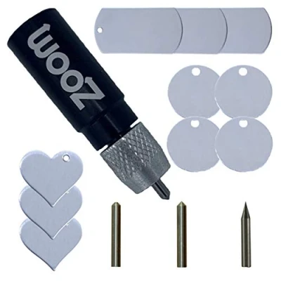 Image of Silhouette 3 in 1 Etching/Engraving Tool Kit with Precision, Normal, and Blunt Tips Metal Stamping Blanks for use Cameo 1, 2, 3, Curio, KNK, Gazelle, Pazzle, Xyron Wishblade