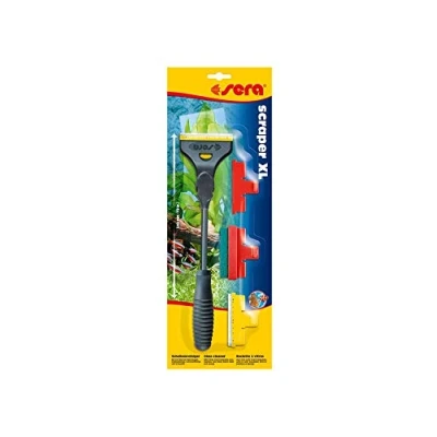 Image of Sera scraper aquarium windscreen cleaner a blade that helps to remove algae and other dirt particles from panes