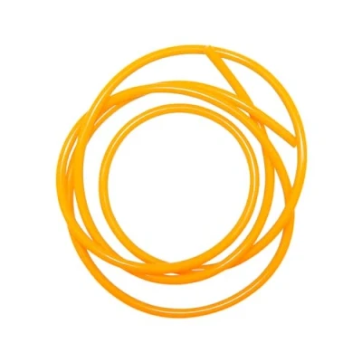 Image of LAVMHAB Silicone Tubing 3mm ID x 6mm OD 3m (9.8FT), Flexible Tube for Water Air Pump (Orange)