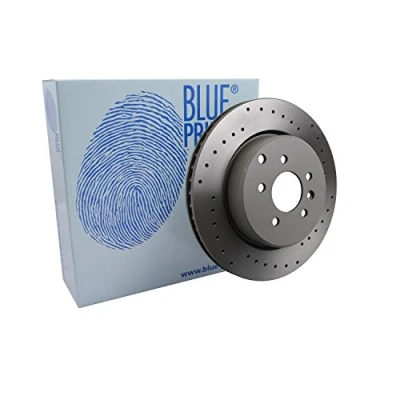 Image of B138J4052F, C132J4010F Brake disc BLUE PRINT ADT343304 Rear Axle Right 332mm 26mm 5 Hole 114mm perforated/vented Coated LOTUS: Evora Coupe