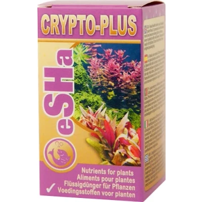 Image of eSha CRYPTO PLUS Liquid Fertiliser for Demanding Water Plants Increases Plant Growth, Colour and Health 20 ml