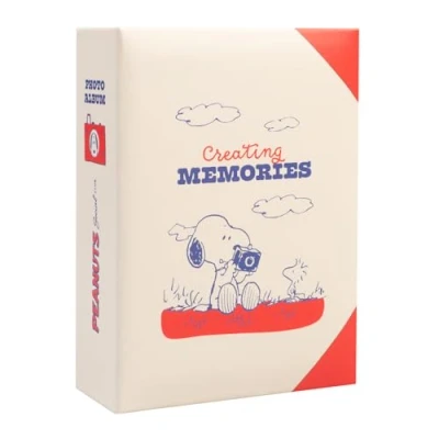 Image of Grupo Erik Snoopy Photo Album 6x4 10x15 cm, 100 Pockets Albums 6x4, Memory Book, Small Album, Cute Gifts, Gifts