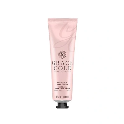 Image of Grace Cole Wild Fig &amp; Pink Cedar Fragrance Moisturising Hand and Nail Cream 30ml Essential Oils Vegan Cruelty Free, No SLS or Parabens Made In England