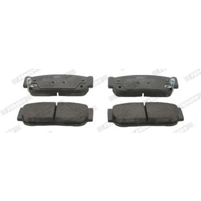 Image of 48413091A0, 48413091A1, 4841321A10, 4841321A20, 4841321B10 Brake pad set FERODO PREMIER ECO FRICTION FDB4000 SSANGYONG: RODIUS 2, Rexton / 2