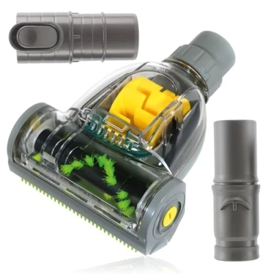Image of SPARES2GO Mini Turbo Turbine Brush for All Main Models of Dyson Vacuum Cleaner