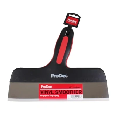 Image of ProDec RVS12 12&quot; Vinyl Smoother For Smoothing Wallpapers, Taping and Jointing, Black