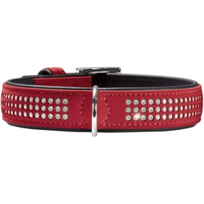 Image of Hunter Softie Deluxe Collar, 50, Red