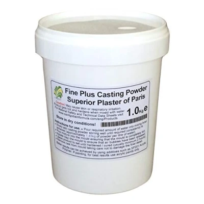 Image of 1kg Tub Formula Fine Casting Plus Fineplus Superior Plaster of Paris