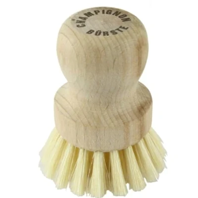 Image of Wooden mushroom brush, vegetable cleaning 100% natural product