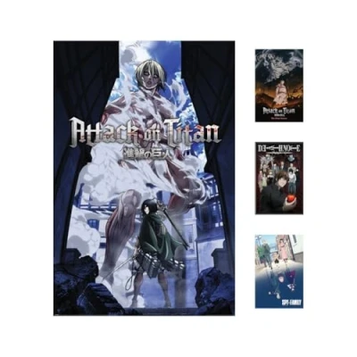 Image of Pyramid ATTACK ON TITAN S3 FEMALE APPROACHES Poster 61 x 91.5 cm