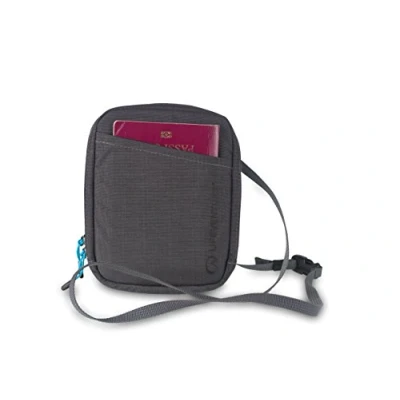 Image of Lifeventure RFID Protected Travel Neck Pouch, Grey
