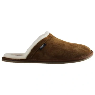 Image of Hackett Stepney Mule Slip On Brown Synthetic Mens Flip Flops HMS20660_869