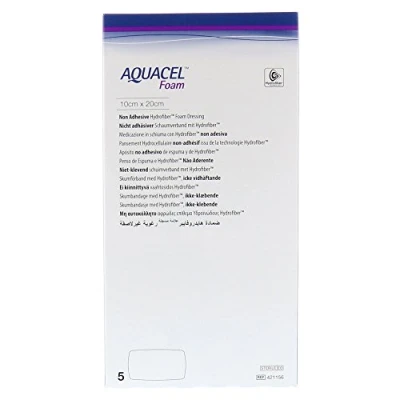 Image of Aquacel Foam Non Adhesive Dressing Pads, 20 x 10 cm