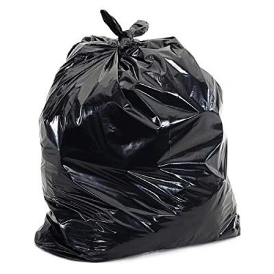 Image of FRESH 365 Medium Duty Bin Bags 5 Cases (Pack of 200 each), Black
