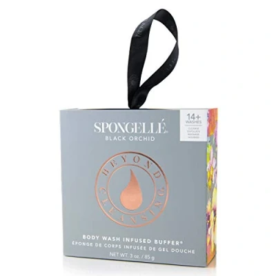 Image of Spongellé Private Reserve Shower Body Wash Buffer Collection, Black Orchid