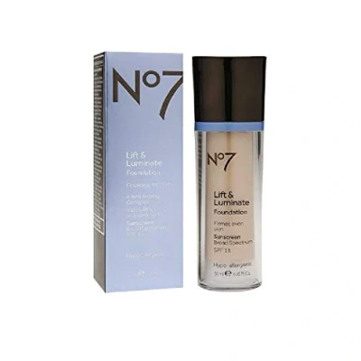 Image of No7 Lift &amp; Luminate Foundation Warm Beige