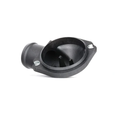 Image of 074121121, 074121121B Coolant Flange TOPRAN 109 349 Plastic Front, Crankcase VOLKSWAGEN: TRANSPORTER 4, 4 Bus