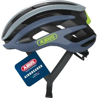 Image of ABUS AirBreaker Racing Bike Helmet High End for Professional Cycling Unisex, Men and Women Grey, Size S