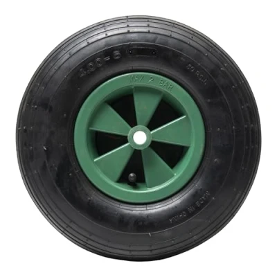 Image of WERKA PRO Inflatable Wheel Green 325 x 85 Bore 16 mm