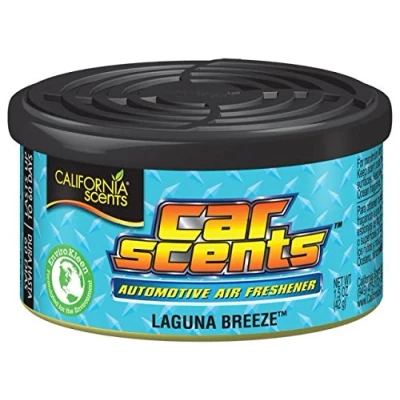 Image of California Scents Car Cool Air Freshner Fragrence Smell , Laguna Breeze 1.5 Ounce Cans (Pack of 12)