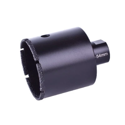 Image of wolfcraft &quot;Ceramic&quot; Diamond Coated Annular Bit, for Angle Grinders I 5944000 Installing Bathroom Fittings and Cable bushings in Tiles or Glazed