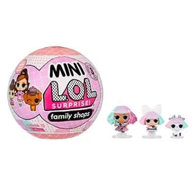 Image of L.O.L. Surprise! Mini Family RANDOM ASSORTMENT Ball Playset Includes 3 Tween Collectable Dolls and Surprises Great Gift for Kids Ages 4+, Series