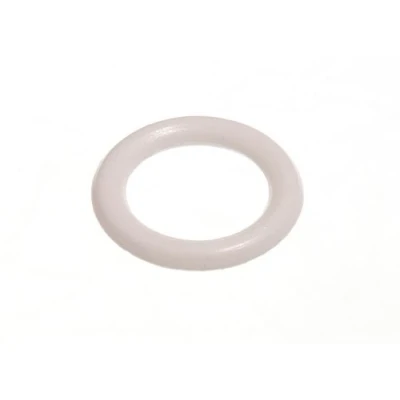 Image of CURTAIN BLIND UPHOLSTERY RINGS 15MM ID WHITE PLASTIC ( pack of 30 )