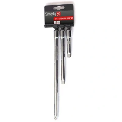Image of 18x Simply 3pc 3/8&quot; Extension Bar Set TSET11