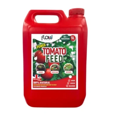 Image of Flow Power Tomato Liquid Feed 300:1 Concentration Vegetable Plant Food Growing Fertiliser (5 Litre)