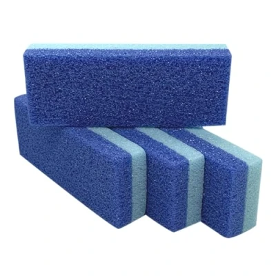 Image of Foot Pumice Stone for Feet Hard Skin Callus Remover and Scrubber (Pack of 4) (Blue)