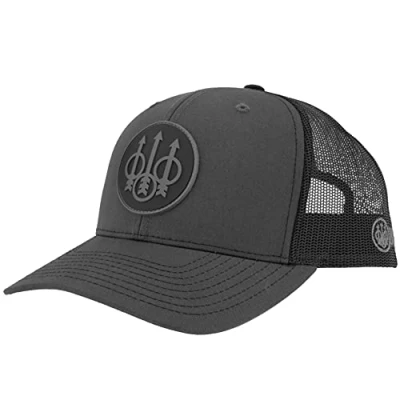 Image of BERETTA Men&#039;s Mesh Back Js Trucker Hat, One Size Fits All Black