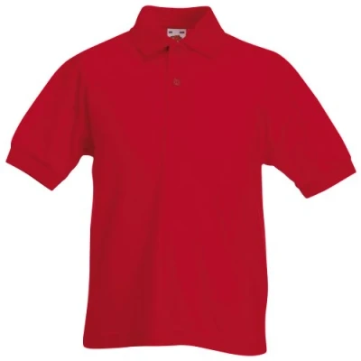 Image of Fruit of the Loom Boys&#039; Shirt red Rot 7 8 Years