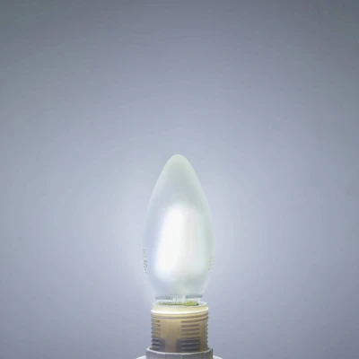 Image of LUUMR Smart LED candle bulb matt E14 4.2W Tuya WLAN CCT
