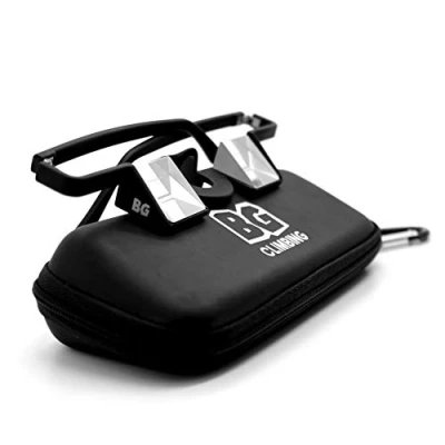 Image of BG Climbing Belay Glasses for Rock Comfortable and Sturdy Black