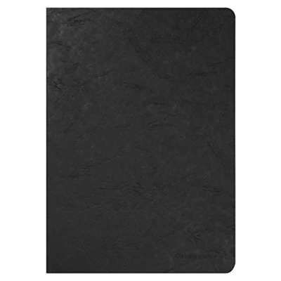 Image of Clairefontaine Age Bag Notebook, A4, Plain, 96 Pages Black