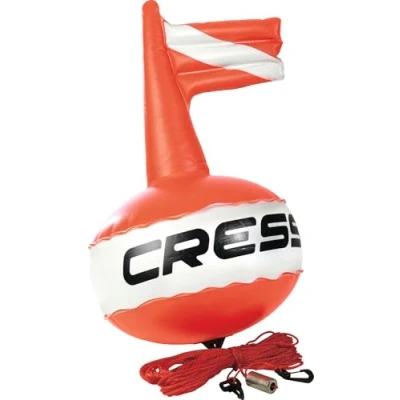 Image of Cressi Competiton Round Float Buoy Red