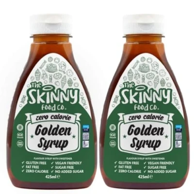 Image of Skinny Food Sugar Free Golden Syrup x 2 0 Calorie For Breakfast, Snacks, Drinks &amp; Desserts, Vegan, Gluten free, Keto Paleo