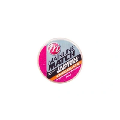 Image of Mainline Match 10mm Dumbell Wafters Chocolate Orange