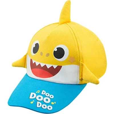 Image of Pinkfong Baby Shark TODDLER Baseball Cap Ages 2 4, Yellow,