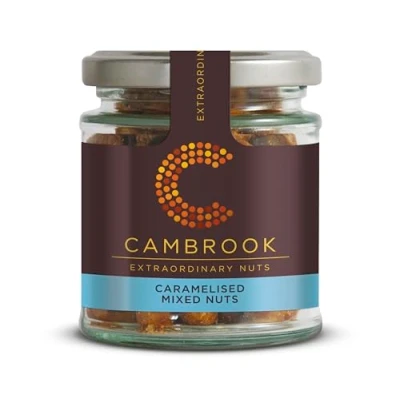 Image of Cambrook Caramelised Mixed Nuts, 95g Jars, Pack of 15