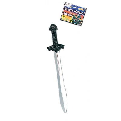 Image of Bristol Novelty BA565 Black Knight Sword Blade, Boys, Silver, One Size