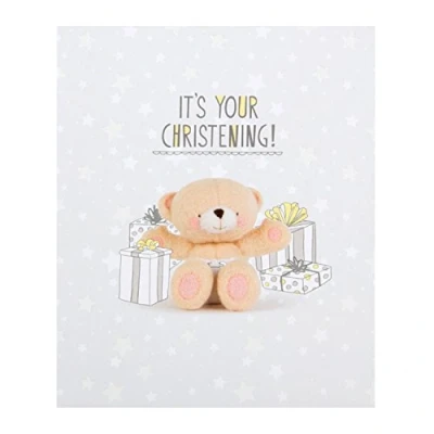 Image of Hallmark Forever Friends Christening Card &quot;Your Christening&quot; Small