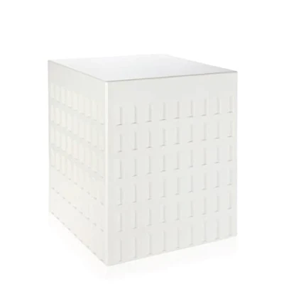 Image of Kartell Stool, Plastic resin, White, 36x45x36 cm