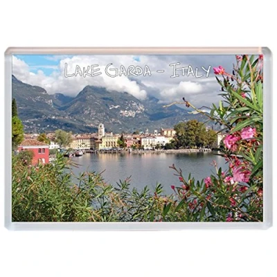 Image of Lake Garda Italy Jumbo Fridge Magnet Gift/Souvenir/Present