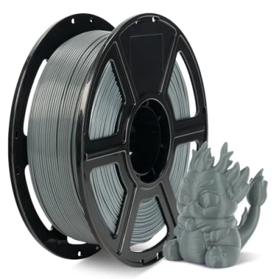 Image of FLASHFORGE Rapid PLA Filament 1.75mm, High Flow Speedy 3D Printer Filament, Experience Exceptional Performance with 500mm/s Speed Printing, Neatly Wound &amp; Top Notch (Iron Grey)